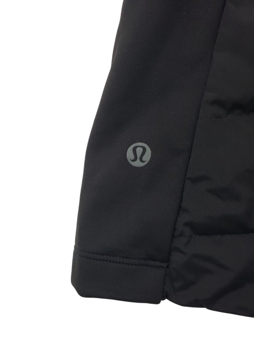 NEW Lululemon Black Down for It All Full Zip Vest Goose Down Running Layer 4 - Picture 12 of 14